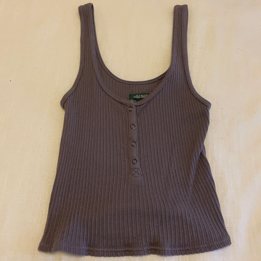 Wild fable purple tank top XS